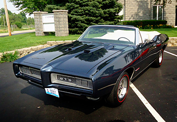 1968 GTO Convertible restored by RM Restoration