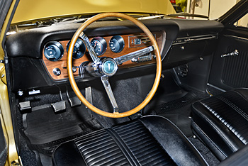 1966 GTO restoration interior