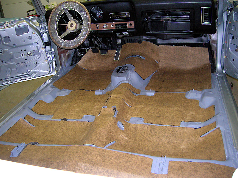Auto floor insulation Clearance