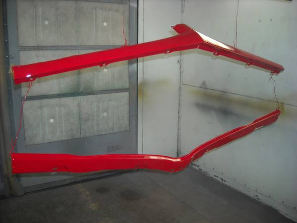 67_GTO_header_and_fill_panel_painted_and_clear_coated