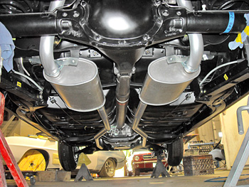 1966 GTO restored chassis