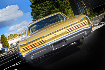 1966 GTO restoration tail lights
