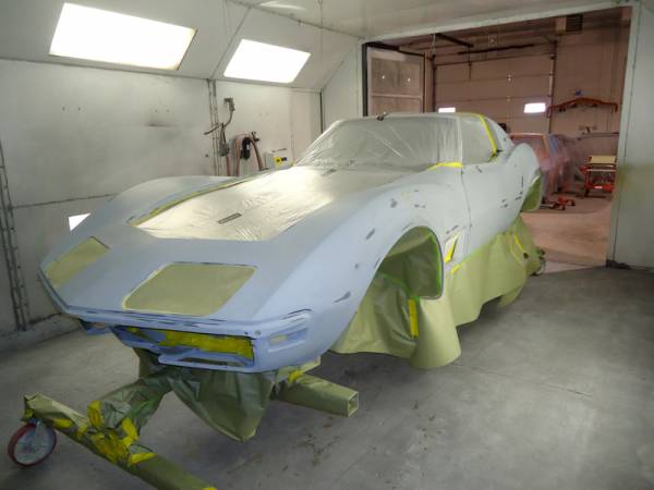 70_corvette_body_ready_for_paint_work