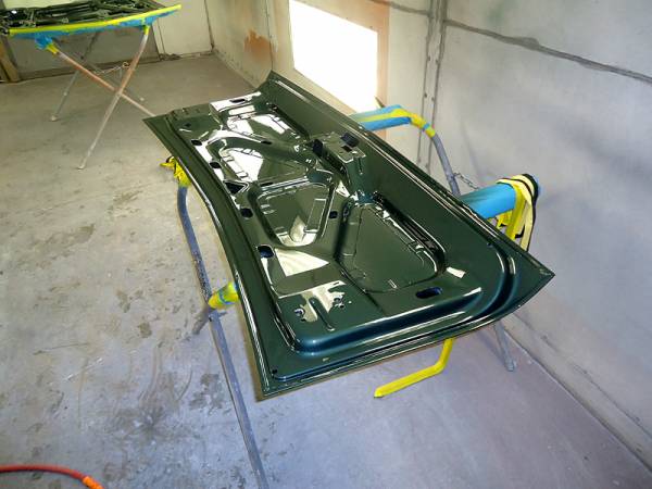 AMX_deck_lid_underside_in_rally_green_and_clearcoat